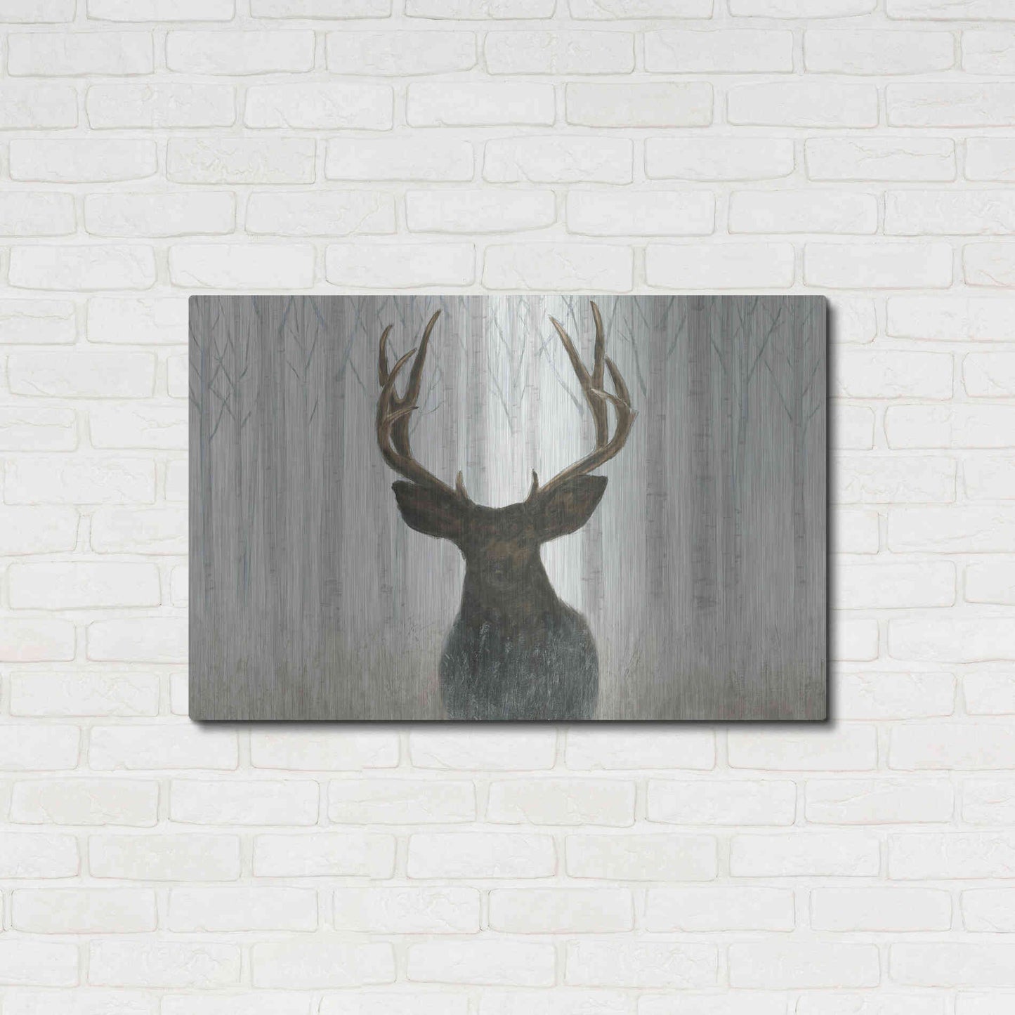 Luxe Metal Art 'Into the Forest' by James Wiens, Metal Wall Art,36x24