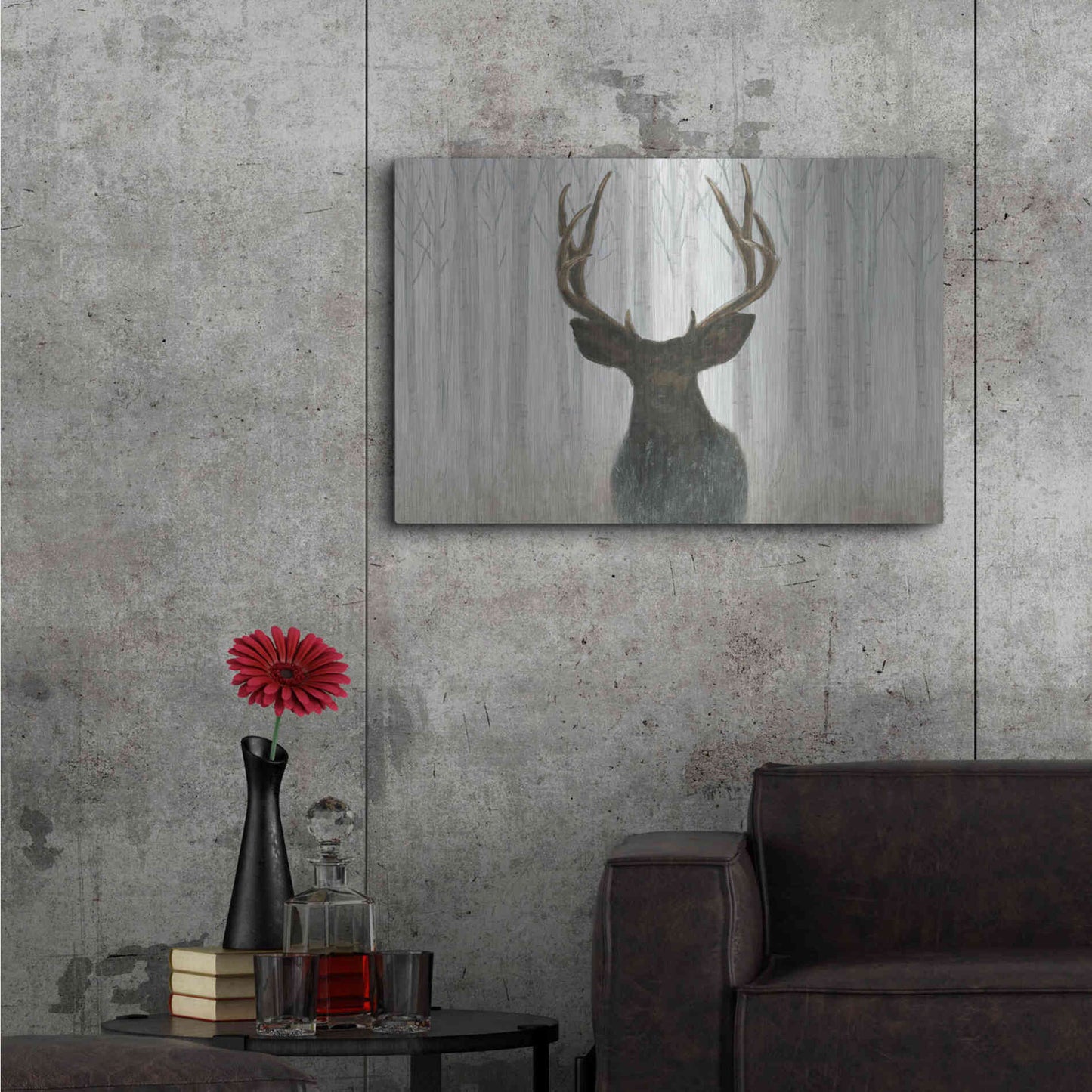 Luxe Metal Art 'Into the Forest' by James Wiens, Metal Wall Art,36x24