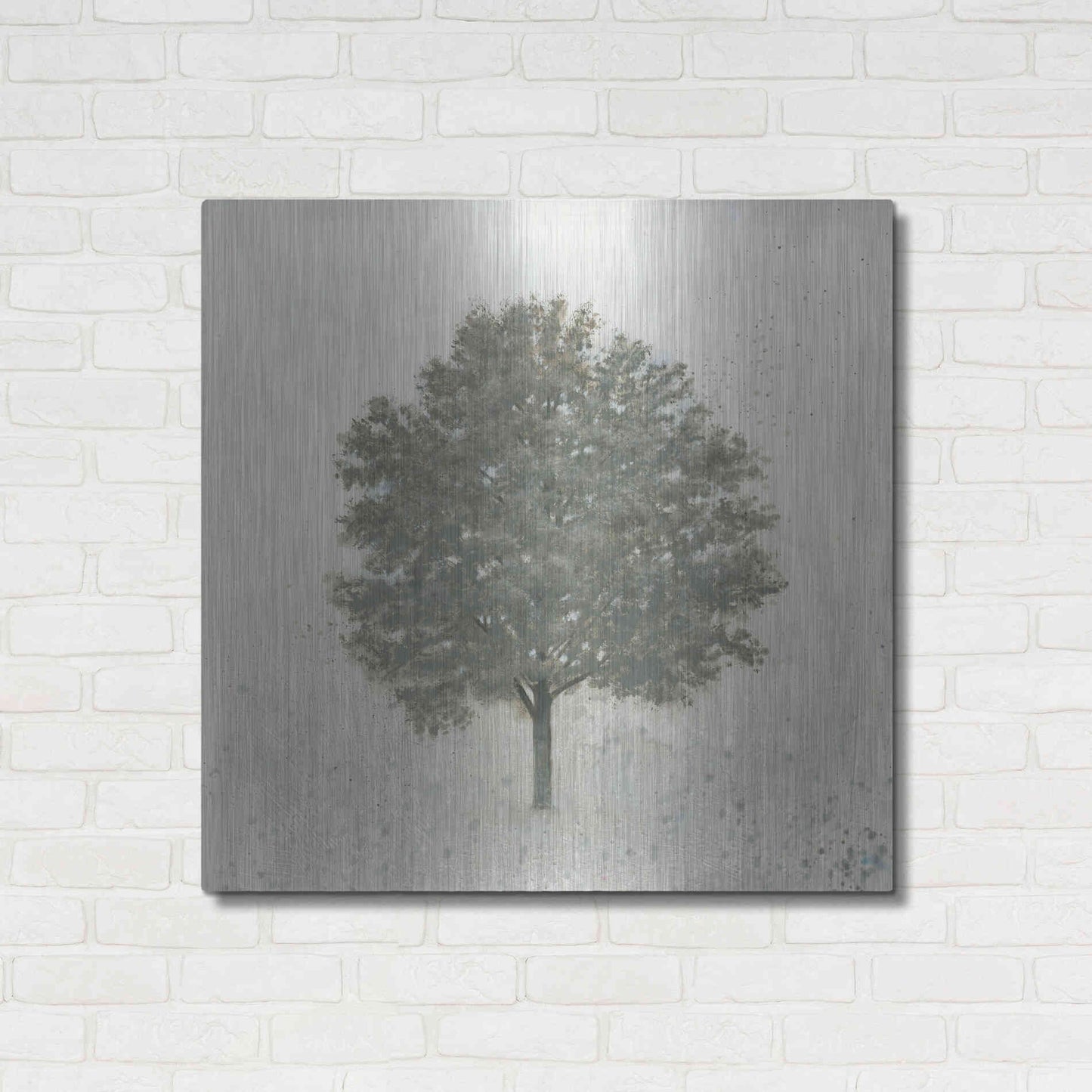Luxe Metal Art 'Neutrality' by James Wiens, Metal Wall Art,36x36