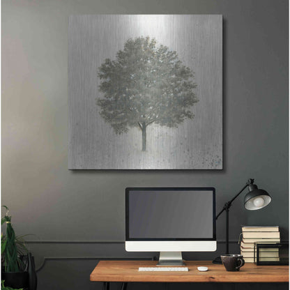 Luxe Metal Art 'Neutrality' by James Wiens, Metal Wall Art,36x36