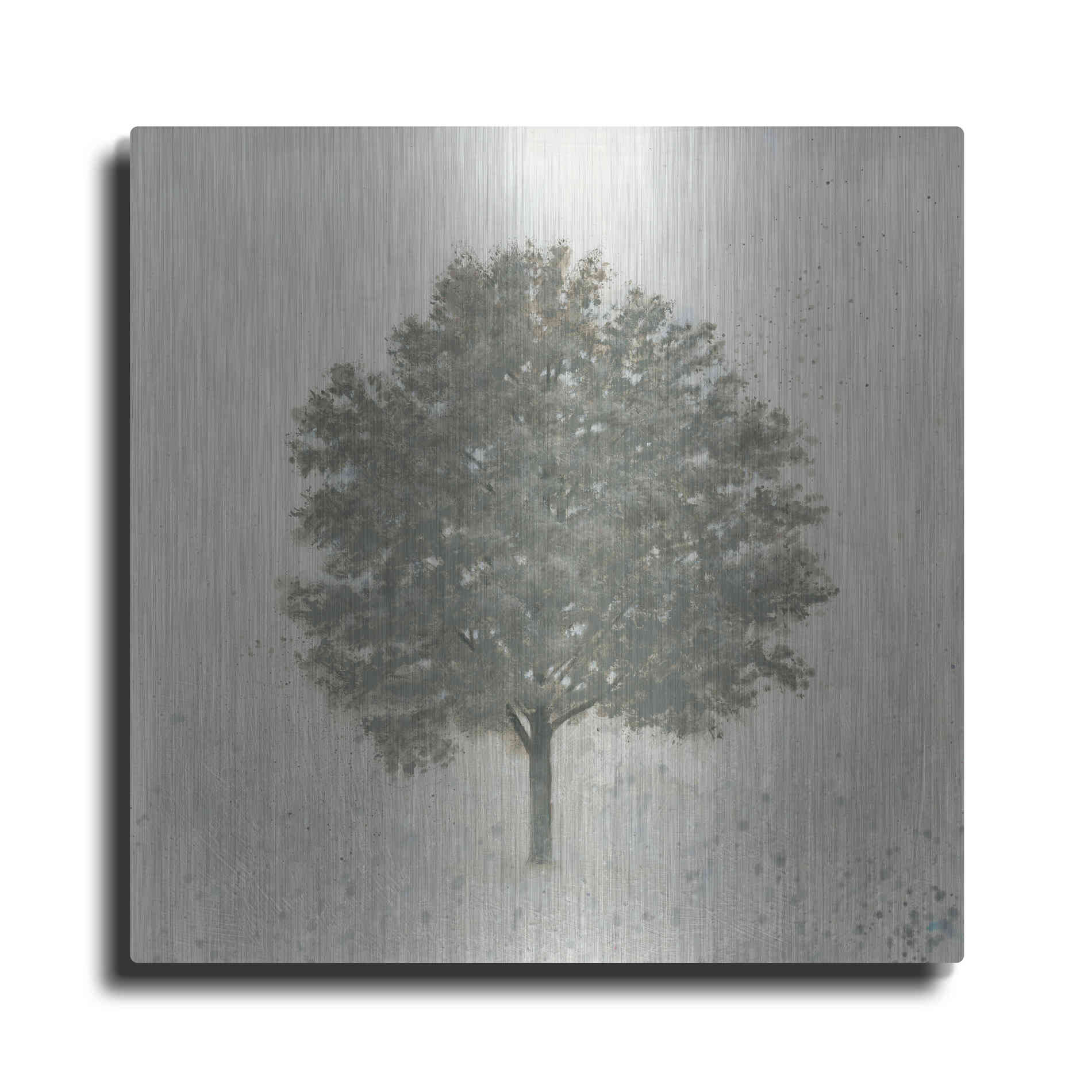 Luxe Metal Art 'Neutrality' by James Wiens, Metal Wall Art