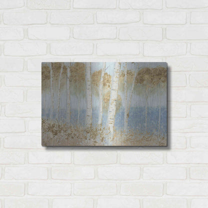 Luxe Metal Art 'Summer Birches' by James Wiens, Metal Wall Art,24x16
