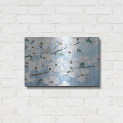 Luxe Metal Art 'Graceful Touch' by James Wiens, Metal Wall Art,24x16