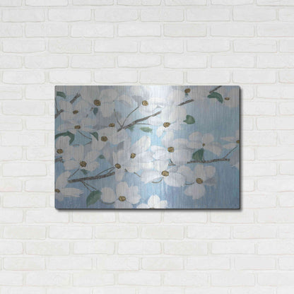 Luxe Metal Art 'Graceful Touch' by James Wiens, Metal Wall Art,36x24