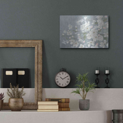 Luxe Metal Art 'Spring Beautiful' by James Wiens, Metal Wall Art,16x12