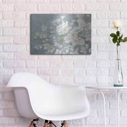 Luxe Metal Art 'Spring Beautiful' by James Wiens, Metal Wall Art,24x16