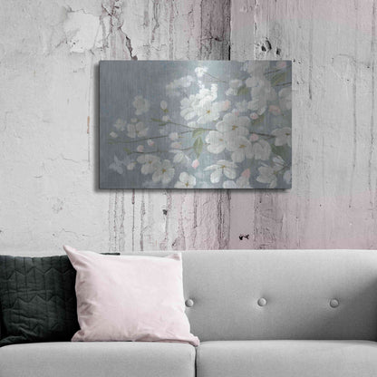Luxe Metal Art 'Spring Beautiful' by James Wiens, Metal Wall Art,36x24