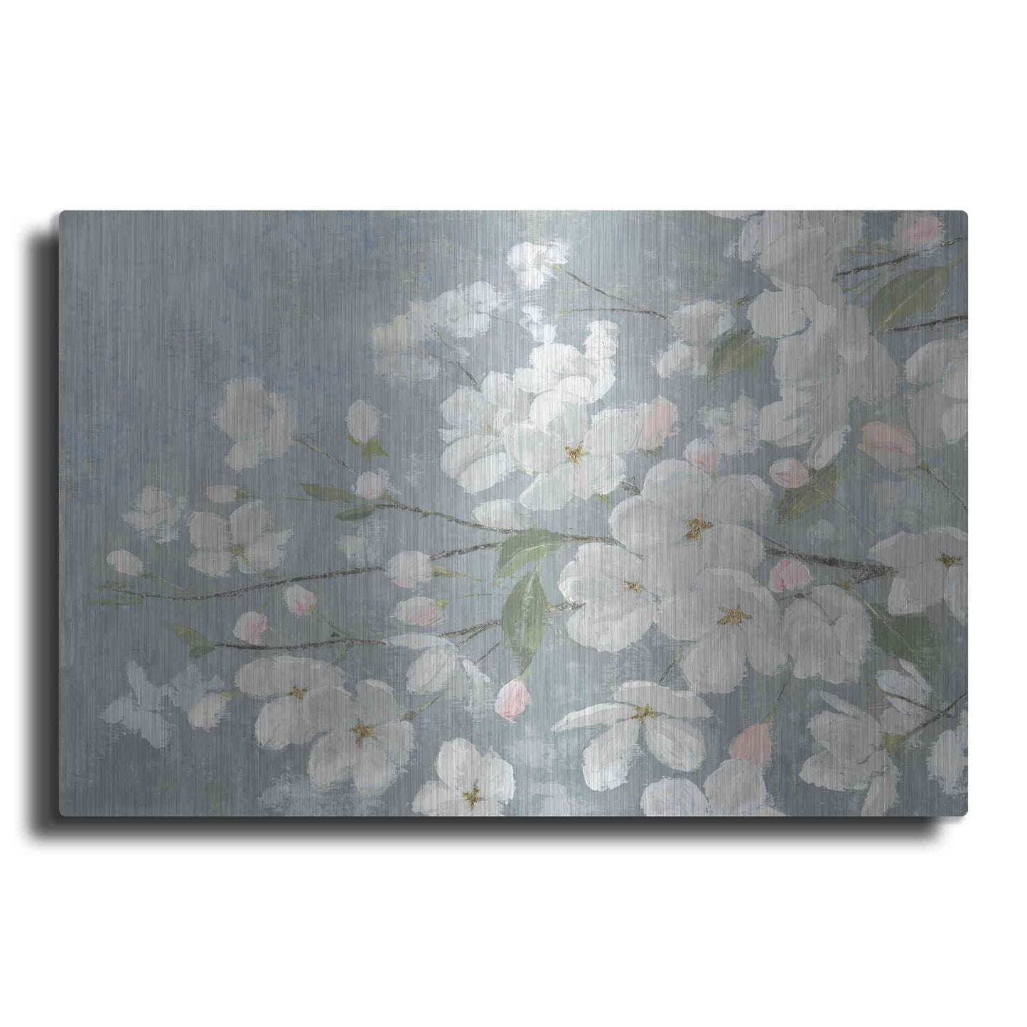 Luxe Metal Art 'Spring Beautiful' by James Wiens, Metal Wall Art