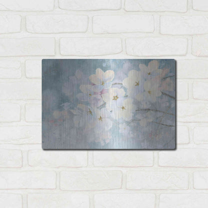 Luxe Metal Art 'Splendid Bloom' by James Wiens, Metal Wall Art,16x12