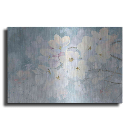 Luxe Metal Art 'Splendid Bloom' by James Wiens, Metal Wall Art