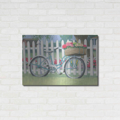 Luxe Metal Art 'Beautiful Country II' by James Wiens, Metal Wall Art,36x24