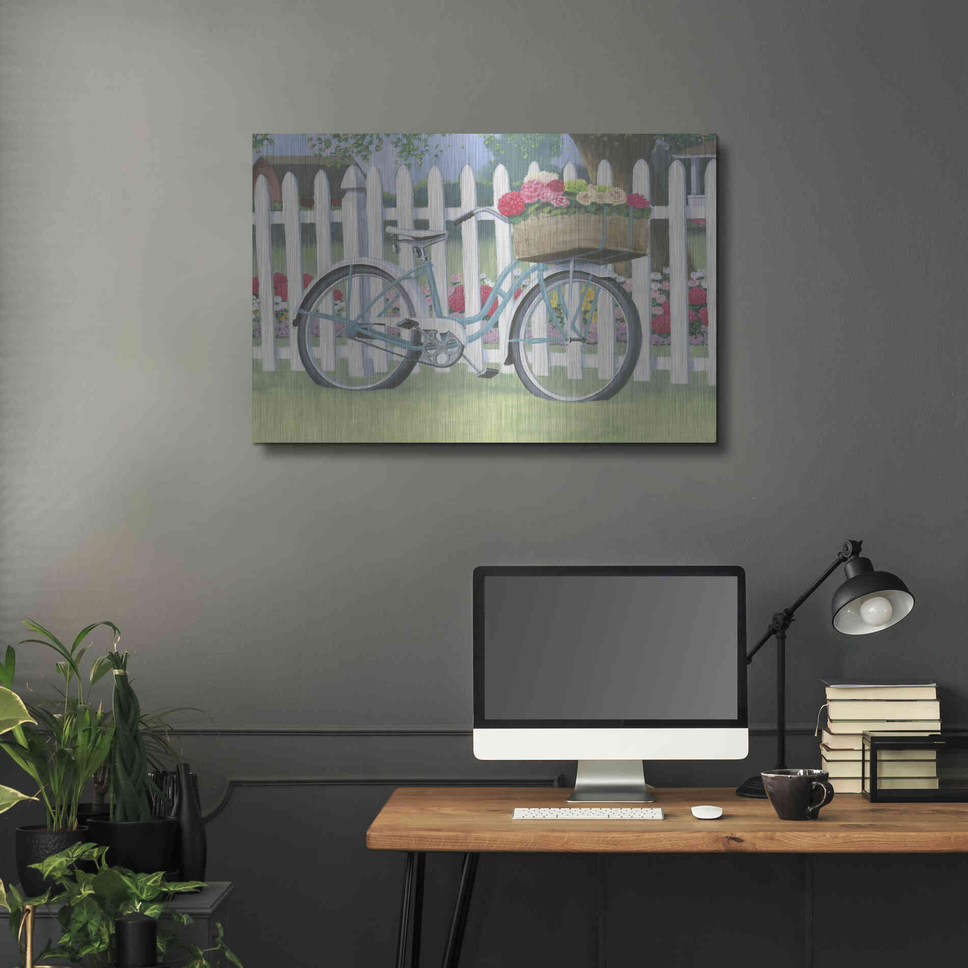 Luxe Metal Art 'Beautiful Country II' by James Wiens, Metal Wall Art,36x24