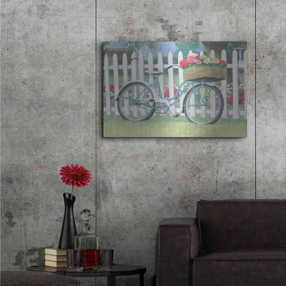 Luxe Metal Art 'Beautiful Country II' by James Wiens, Metal Wall Art,36x24