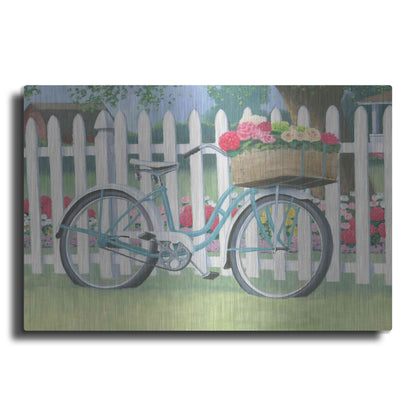 Luxe Metal Art 'Beautiful Country II' by James Wiens, Metal Wall Art