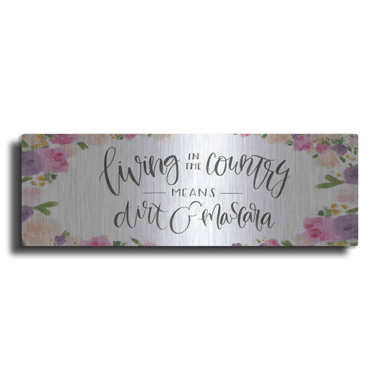 Luxe Metal Art 'Beautiful Country IV' by James Wiens, Metal Wall Art