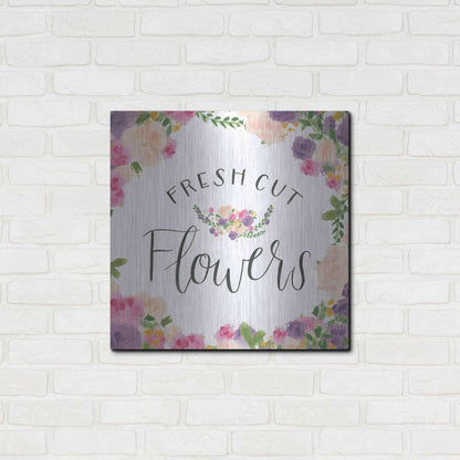 Luxe Metal Art 'Beautiful Country VI' by James Wiens, Metal Wall Art,24x24