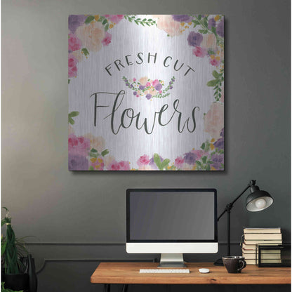 Luxe Metal Art 'Beautiful Country VI' by James Wiens, Metal Wall Art,36x36