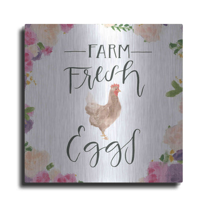 Luxe Metal Art 'Beautiful Country VIII' by James Wiens, Metal Wall Art