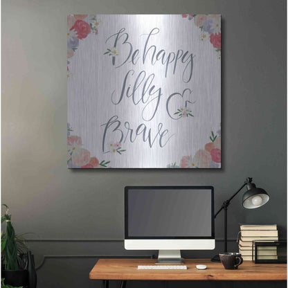 Luxe Metal Art 'Spirit Stallion III' by James Wiens, Metal Wall Art,36x36