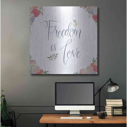 Luxe Metal Art 'Spirit Stallion VII' by James Wiens, Metal Wall Art,36x36