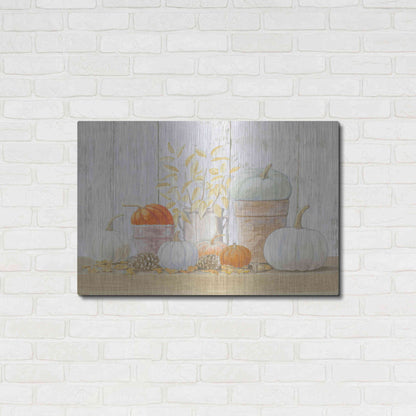 Luxe Metal Art 'Beautiful Bounty' by James Wiens, Metal Wall Art,36x24