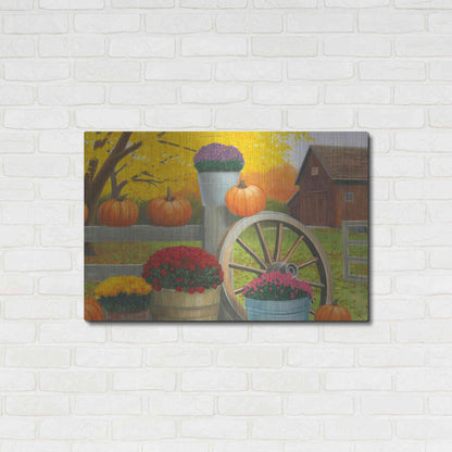 Luxe Metal Art 'Autumn Affinity II' by James Wiens, Metal Wall Art,36x24