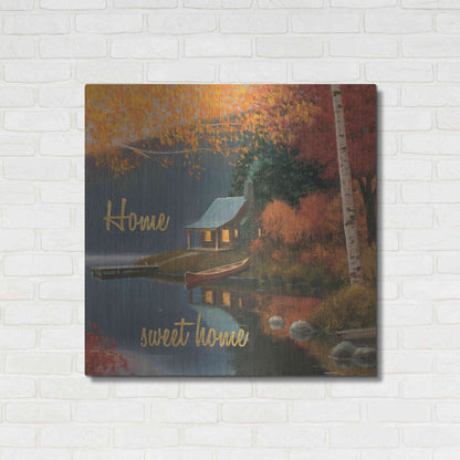 Luxe Metal Art 'Quiet Evening II' by James Wiens, Metal Wall Art,36x36