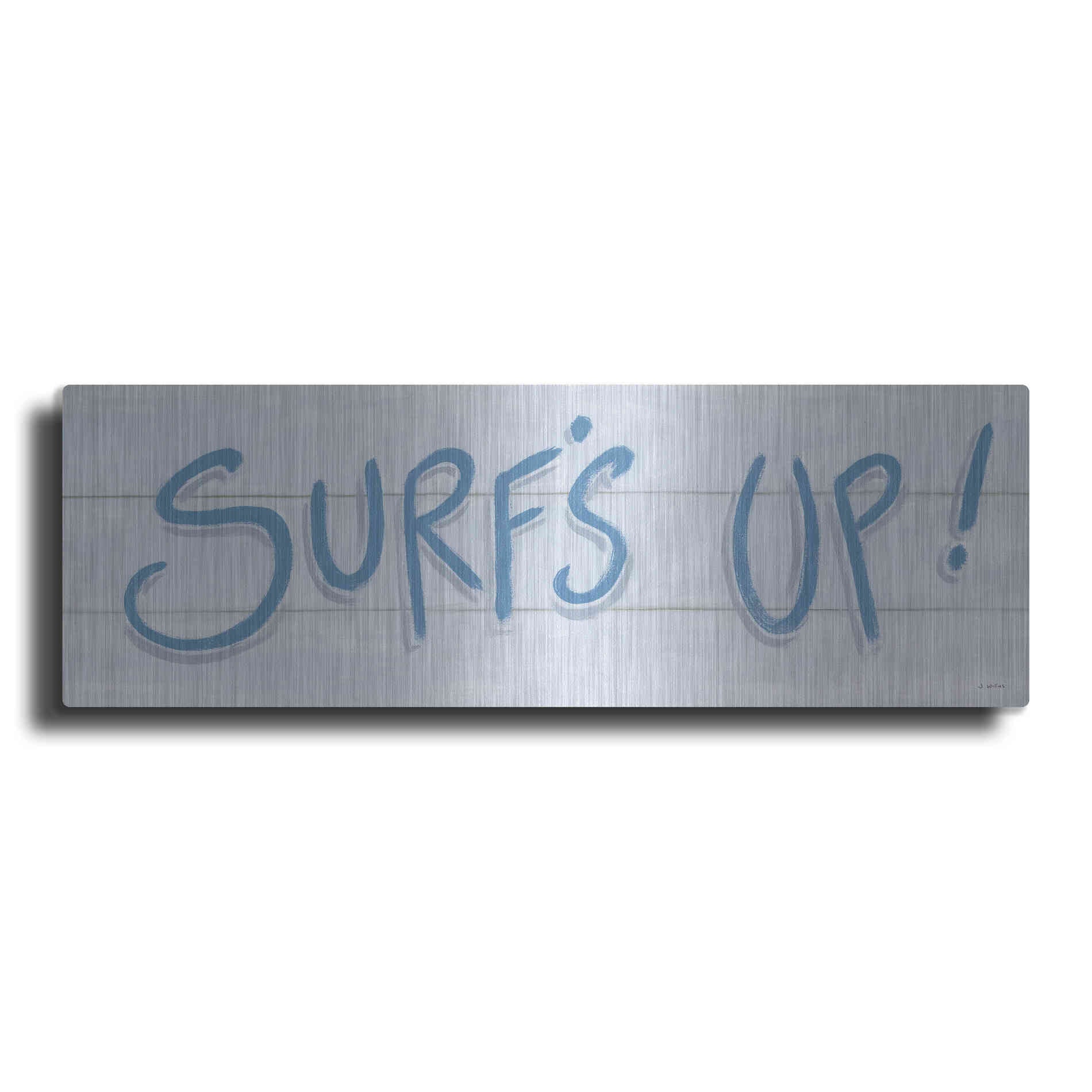 Luxe Metal Art 'Beach Ride XI' by James Wiens, Metal Wall Art