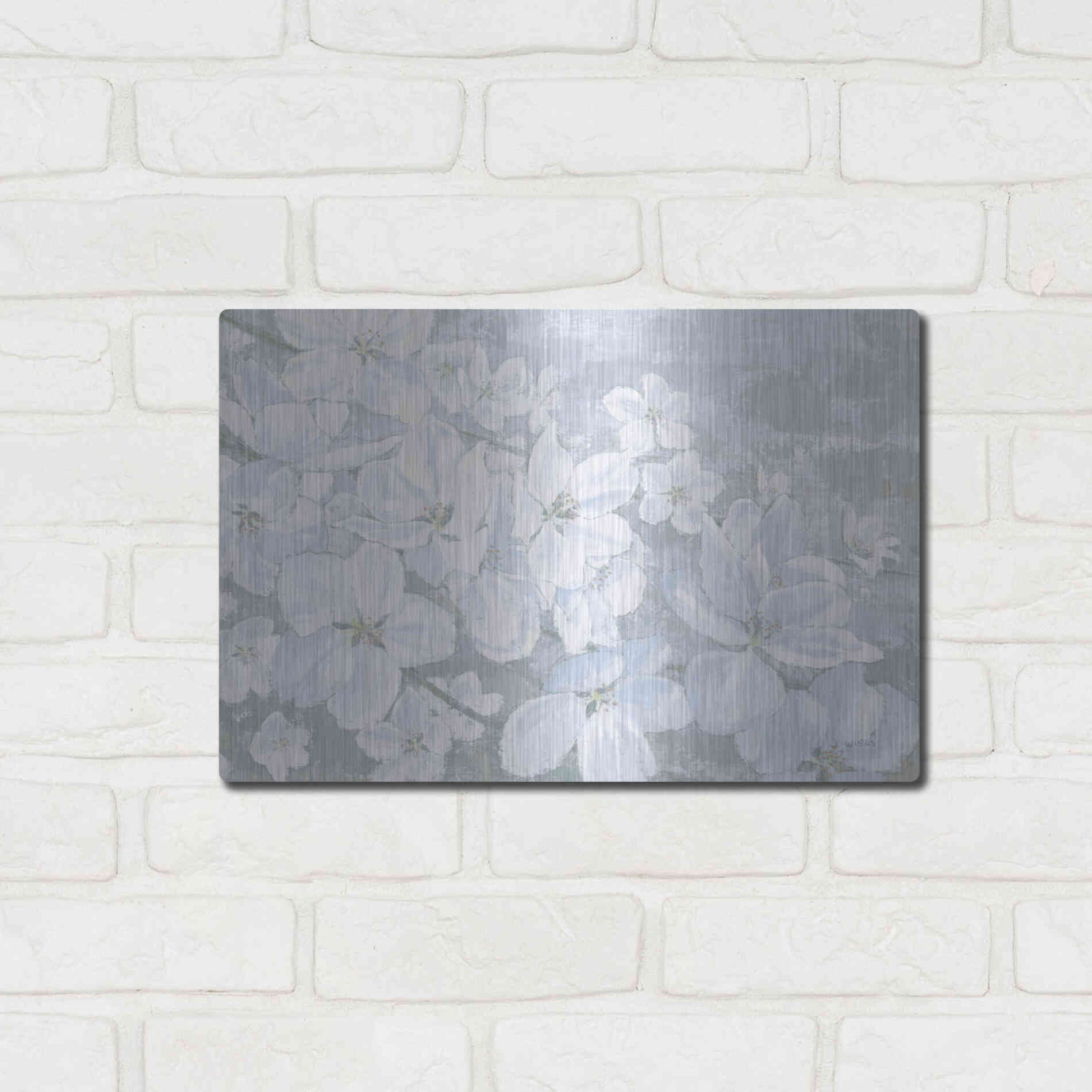 Luxe Metal Art 'Grand Array II' by James Wiens, Metal Wall Art,16x12