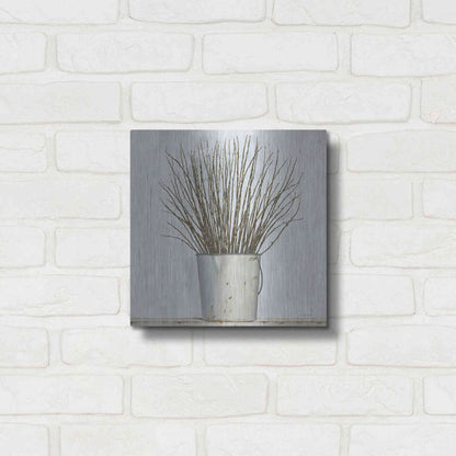 Luxe Metal Art 'Early Spring' by James Wiens, Metal Wall Art,12x12