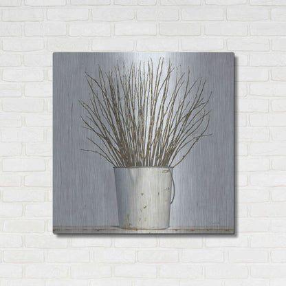 Luxe Metal Art 'Early Spring' by James Wiens, Metal Wall Art,36x36