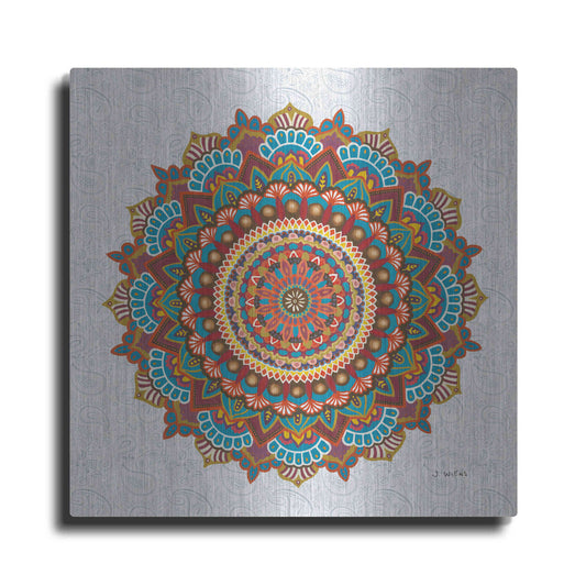 Luxe Metal Art 'Mandala Dream' by James Wiens, Metal Wall Art