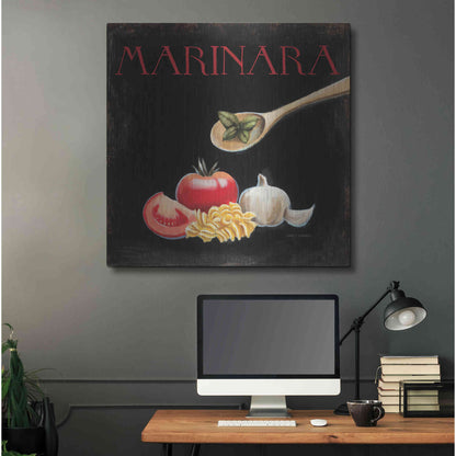 Luxe Metal Art 'Italian Cuisine IV' by Marco Fabiano, Metal Wall Art,36x36