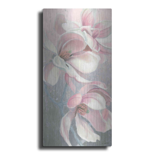 Luxe Metal Art 'Sunrise Blossom I' by James Wiens, Metal Wall Art