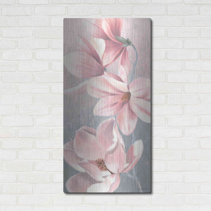 Luxe Metal Art 'Sunrise Blossom II' by James Wiens, Metal Wall Art,24x48