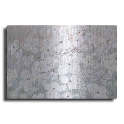 Luxe Metal Art 'Bringing in Blossoms' by James Wiens, Metal Wall Art
