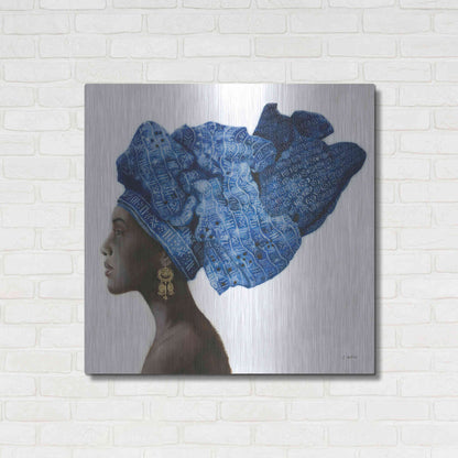 Luxe Metal Art 'Pure Style' by James Wiens, Metal Wall Art,36x36