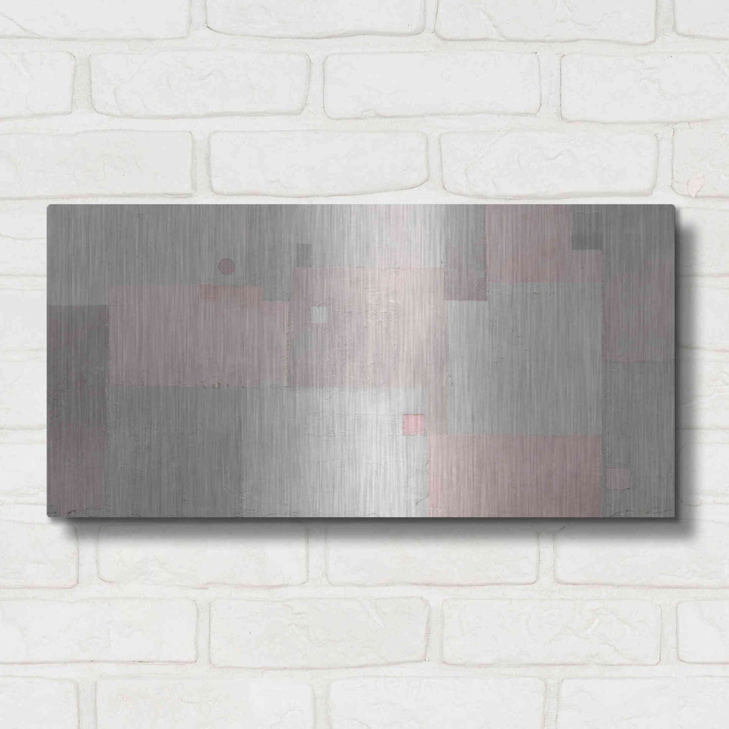Luxe Metal Art 'Middle Earth' by James Wiens, Metal Wall Art,24x12