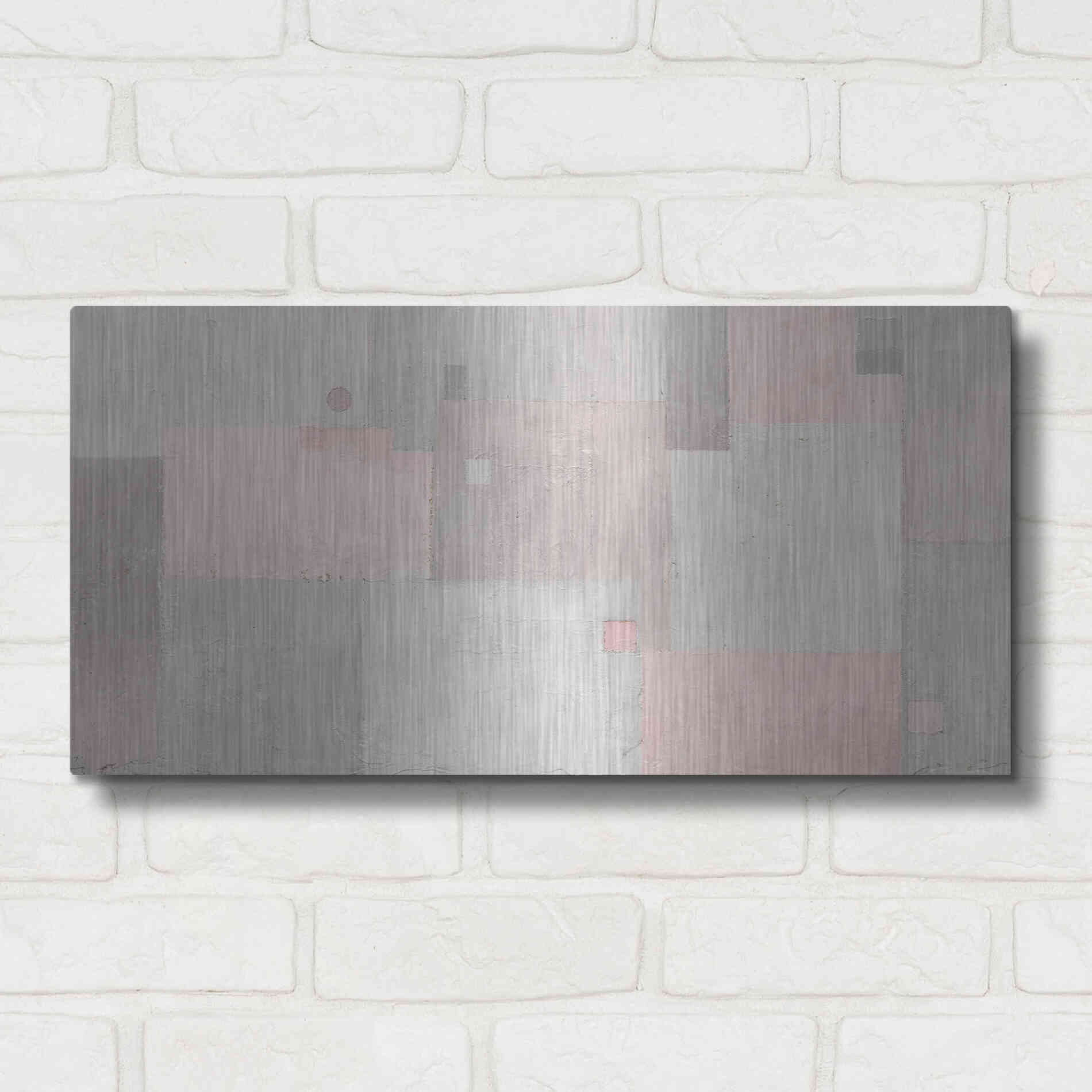 Luxe Metal Art 'Middle Earth' by James Wiens, Metal Wall Art,24x12