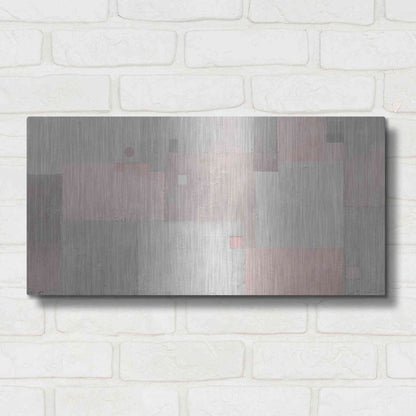 Luxe Metal Art 'Middle Earth' by James Wiens, Metal Wall Art,24x12