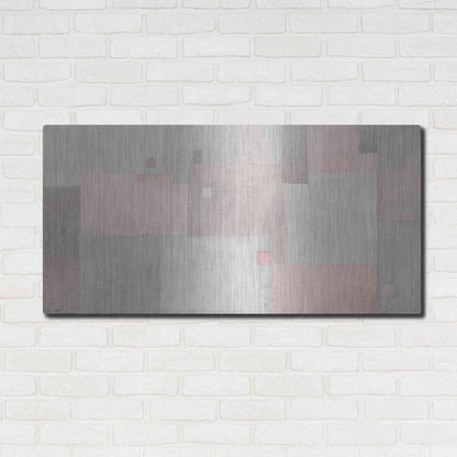 Luxe Metal Art 'Middle Earth' by James Wiens, Metal Wall Art,48x24