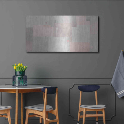 Luxe Metal Art 'Middle Earth' by James Wiens, Metal Wall Art,48x24