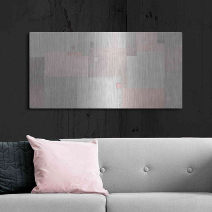 Luxe Metal Art 'Middle Earth' by James Wiens, Metal Wall Art,48x24