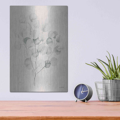 Luxe Metal Art 'Soft Summer Sketches II' by James Wiens, Metal Wall Art,12x16