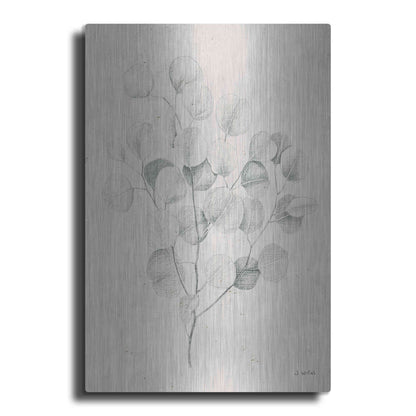Luxe Metal Art 'Soft Summer Sketches II' by James Wiens, Metal Wall Art