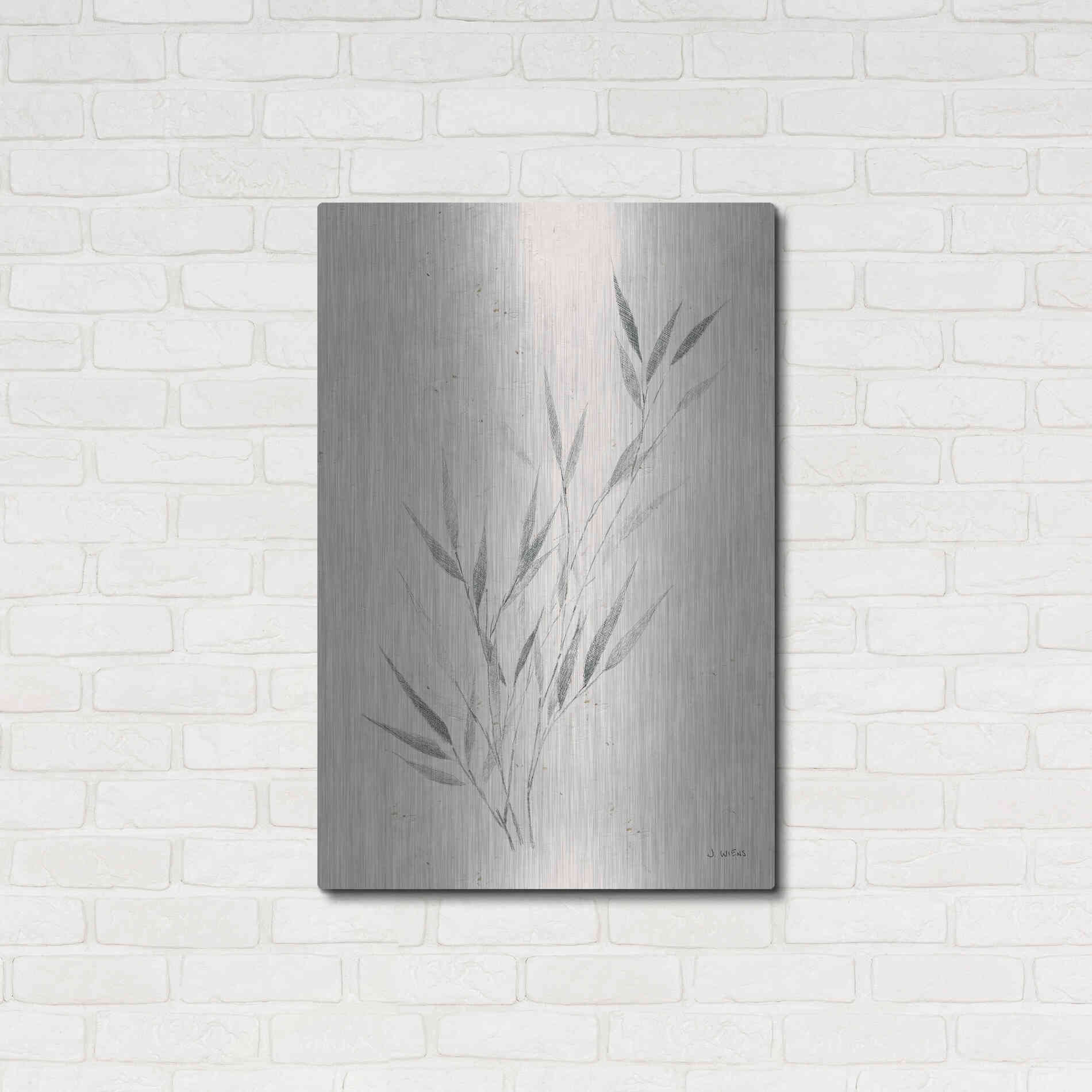 Luxe Metal Art 'Soft Summer Sketches III' by James Wiens, Metal Wall Art,24x36