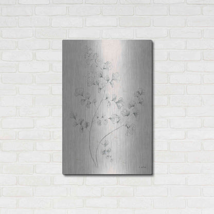 Luxe Metal Art 'Soft Summer Sketches IV' by James Wiens, Metal Wall Art,24x36