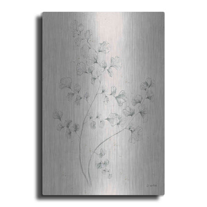 Luxe Metal Art 'Soft Summer Sketches IV' by James Wiens, Metal Wall Art