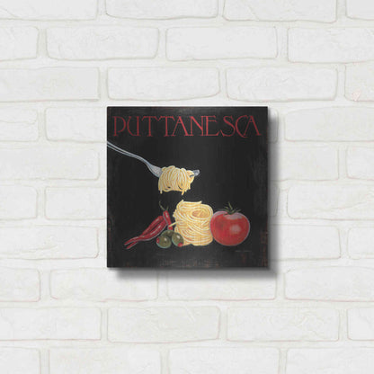 Luxe Metal Art 'Italian Cuisine I' by Marco Fabiano, Metal Wall Art,12x12