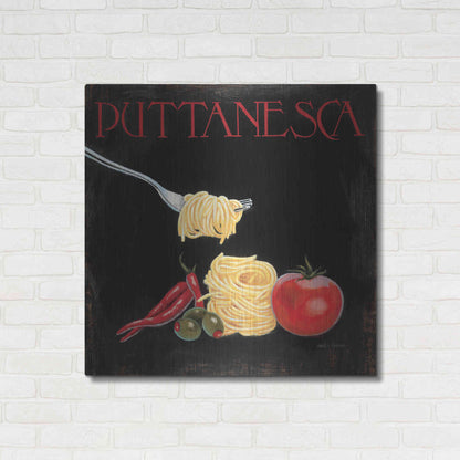 Luxe Metal Art 'Italian Cuisine I' by Marco Fabiano, Metal Wall Art,36x36